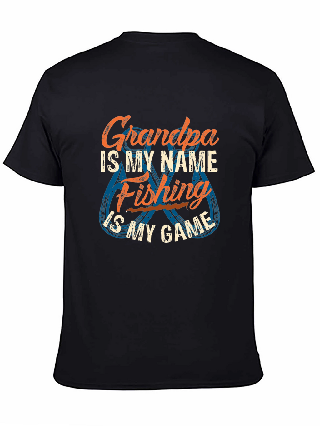 Grandpa Fishing T-Shirt - Name is My Game