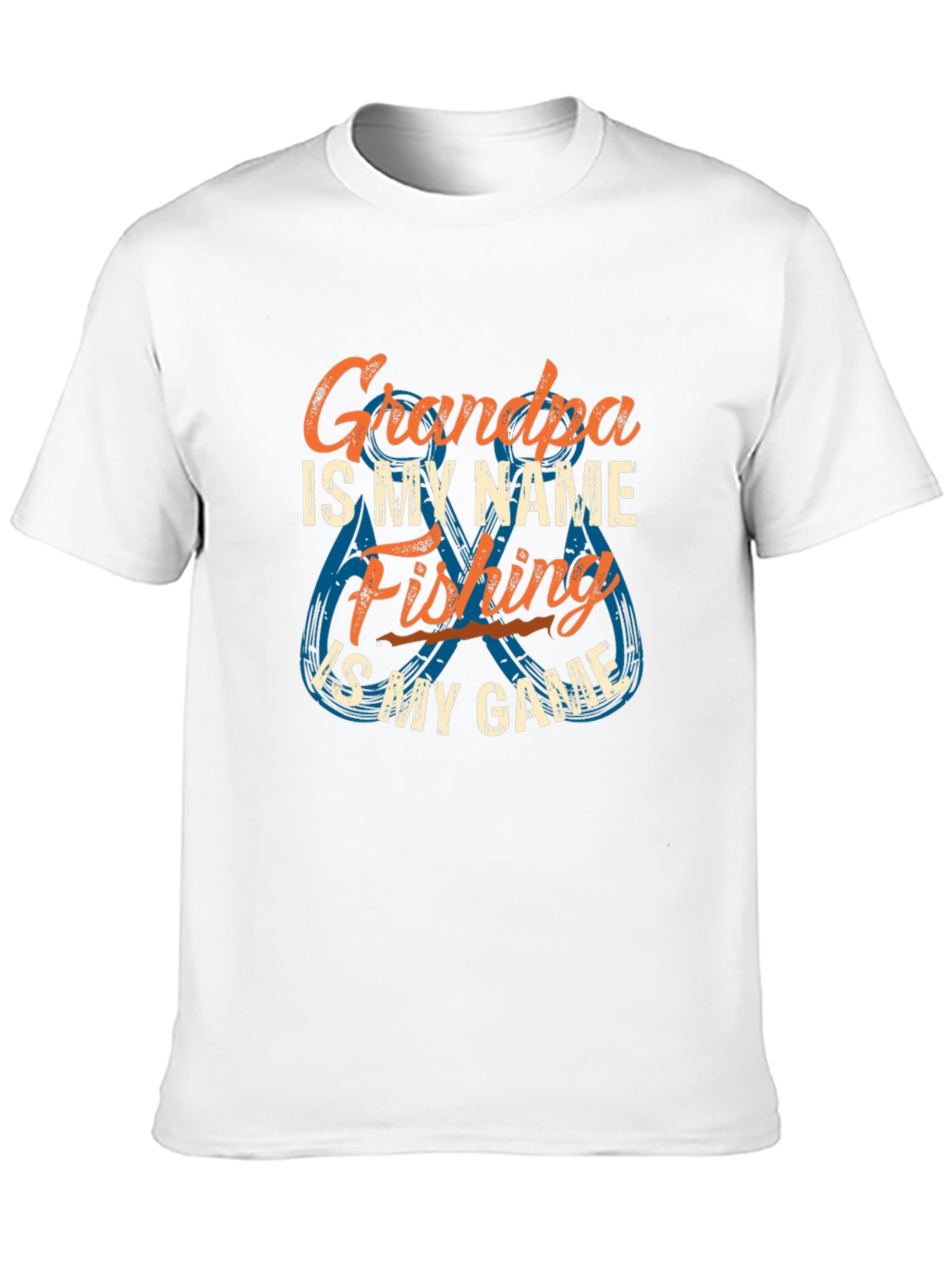 Grandpa Fishing T-Shirt - Name is My Game