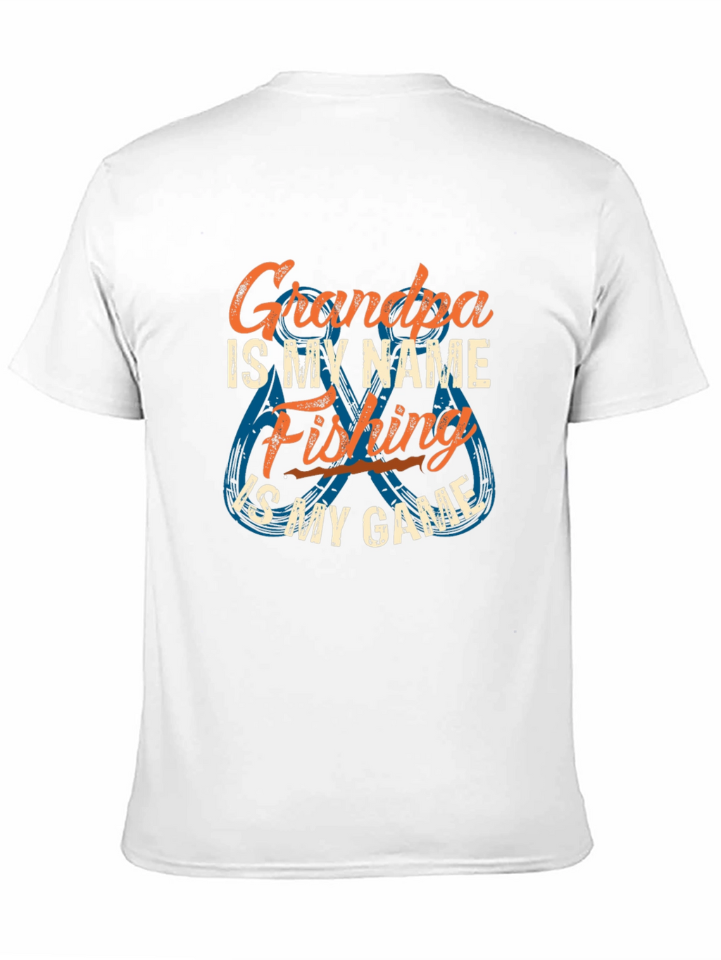 Grandpa Fishing T-Shirt - Name is My Game