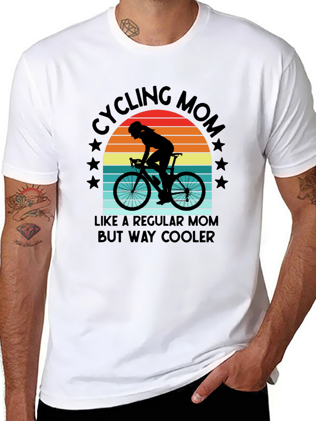 Cycling Mom T-Shirt - Cool Mom Tee