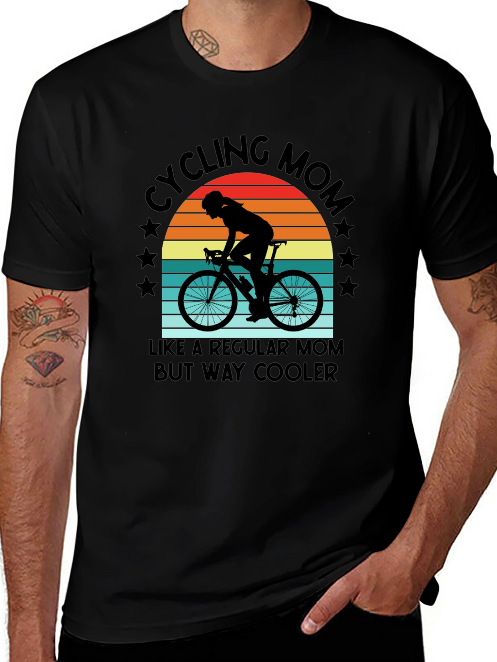 Cycling Mom T-Shirt - Cool Mom Tee