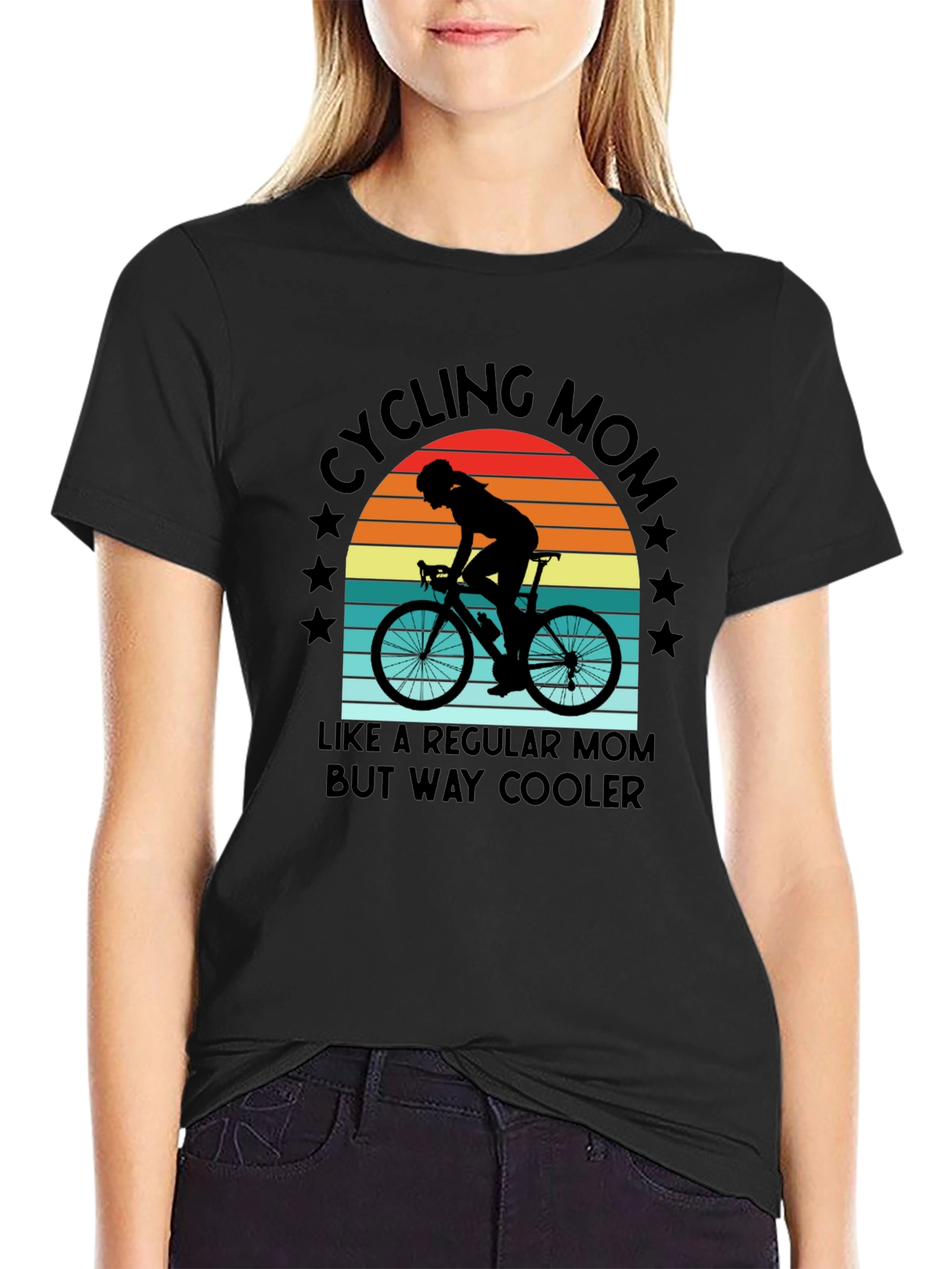 Cycling Mom T-Shirt - Cool Mom Tee