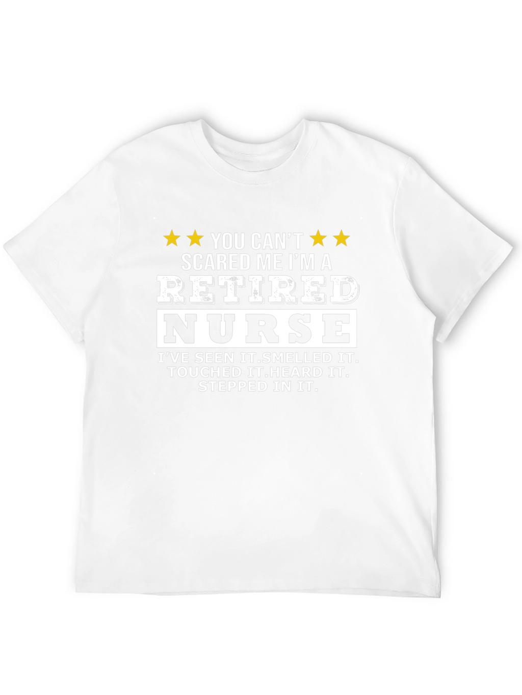 Retired Nurse Humor Graphic T-Shirt