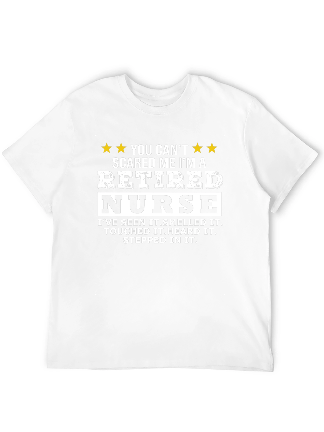 Retired Nurse Humor Graphic T-Shirt
