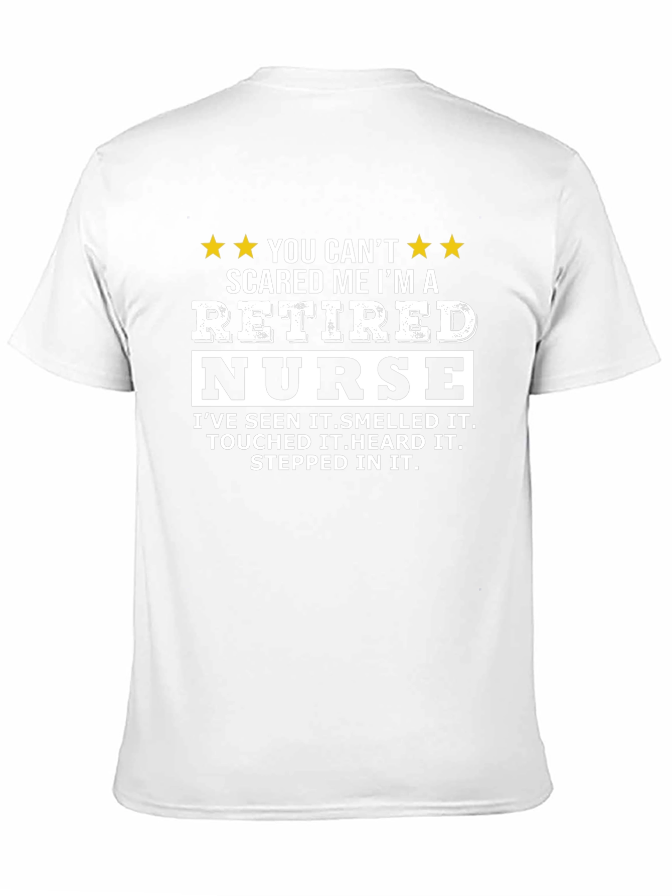 Retired Nurse Humor Graphic T-Shirt