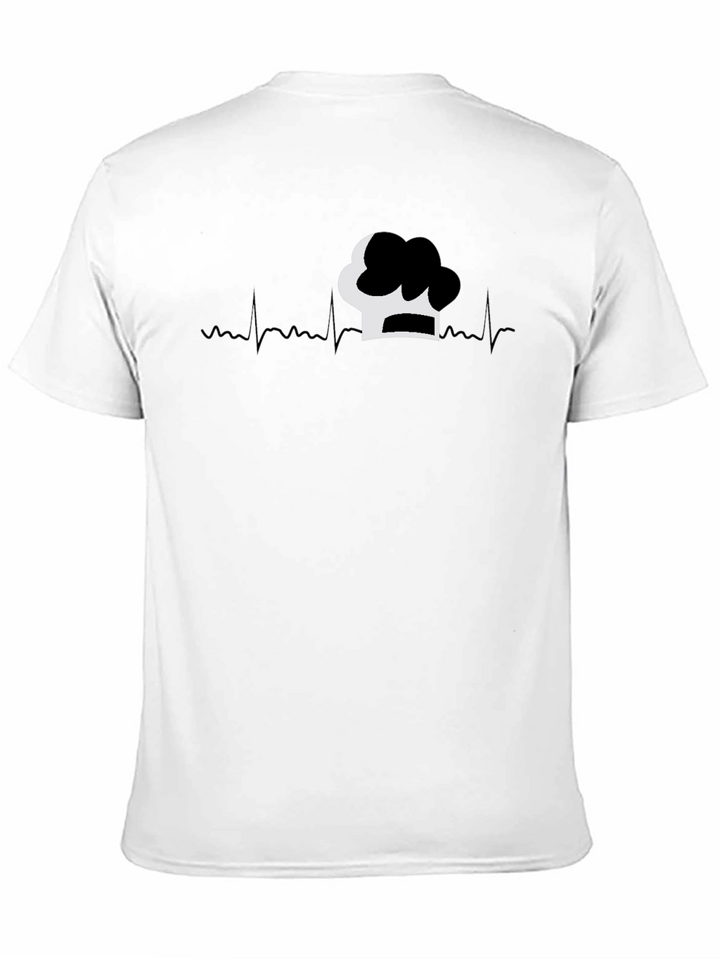 Chefs Life Tee - Heartbeat Chef Hat Graphic T-Shirt