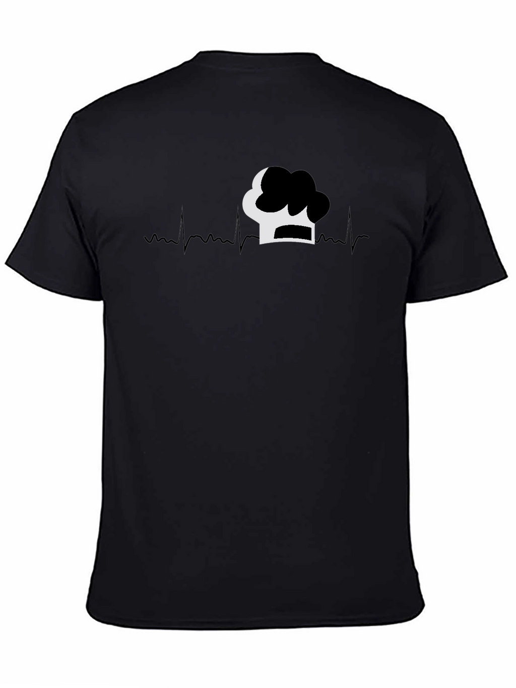 Chefs Life Tee - Heartbeat Chef Hat Graphic T-Shirt