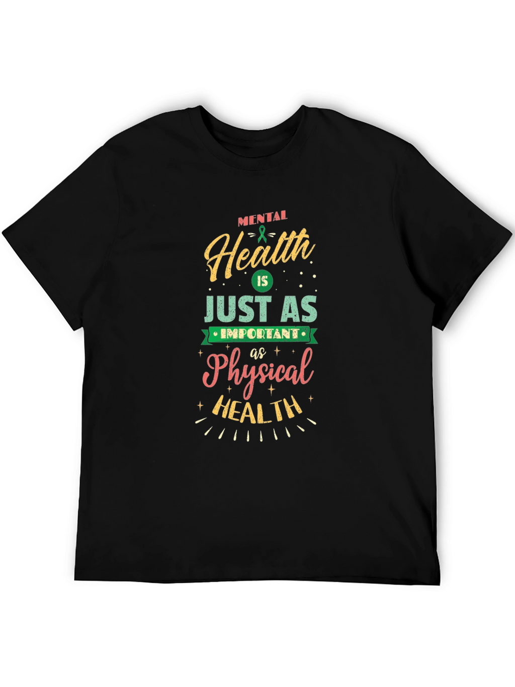 Mental Health Awareness Graphic T-Shirt