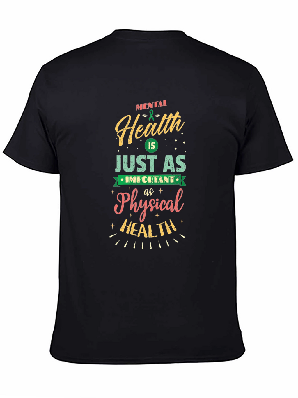 Mental Health Awareness Graphic T-Shirt