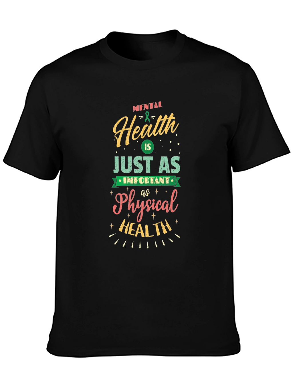 Mental Health Awareness Graphic T-Shirt