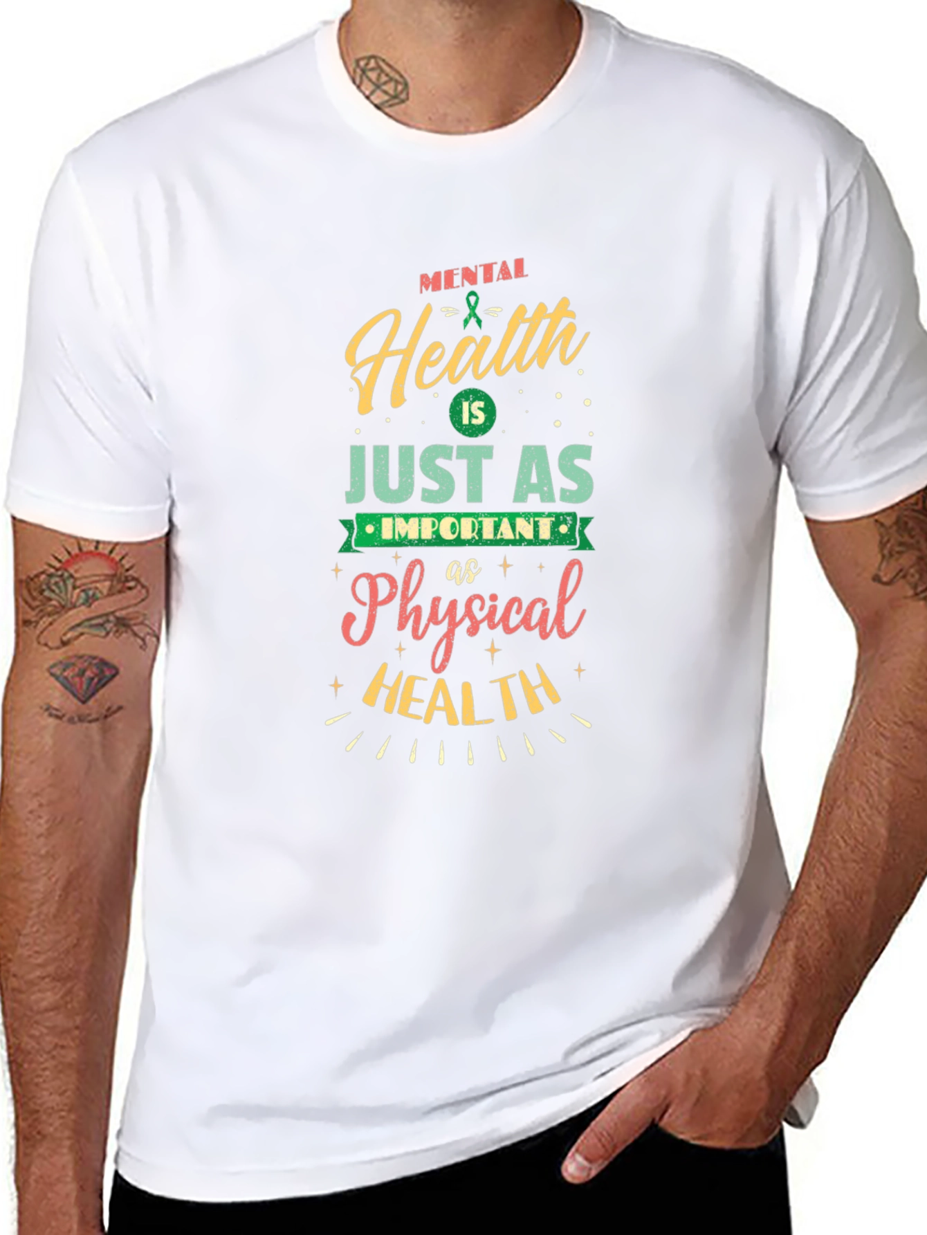 Mental Health Awareness Graphic T-Shirt