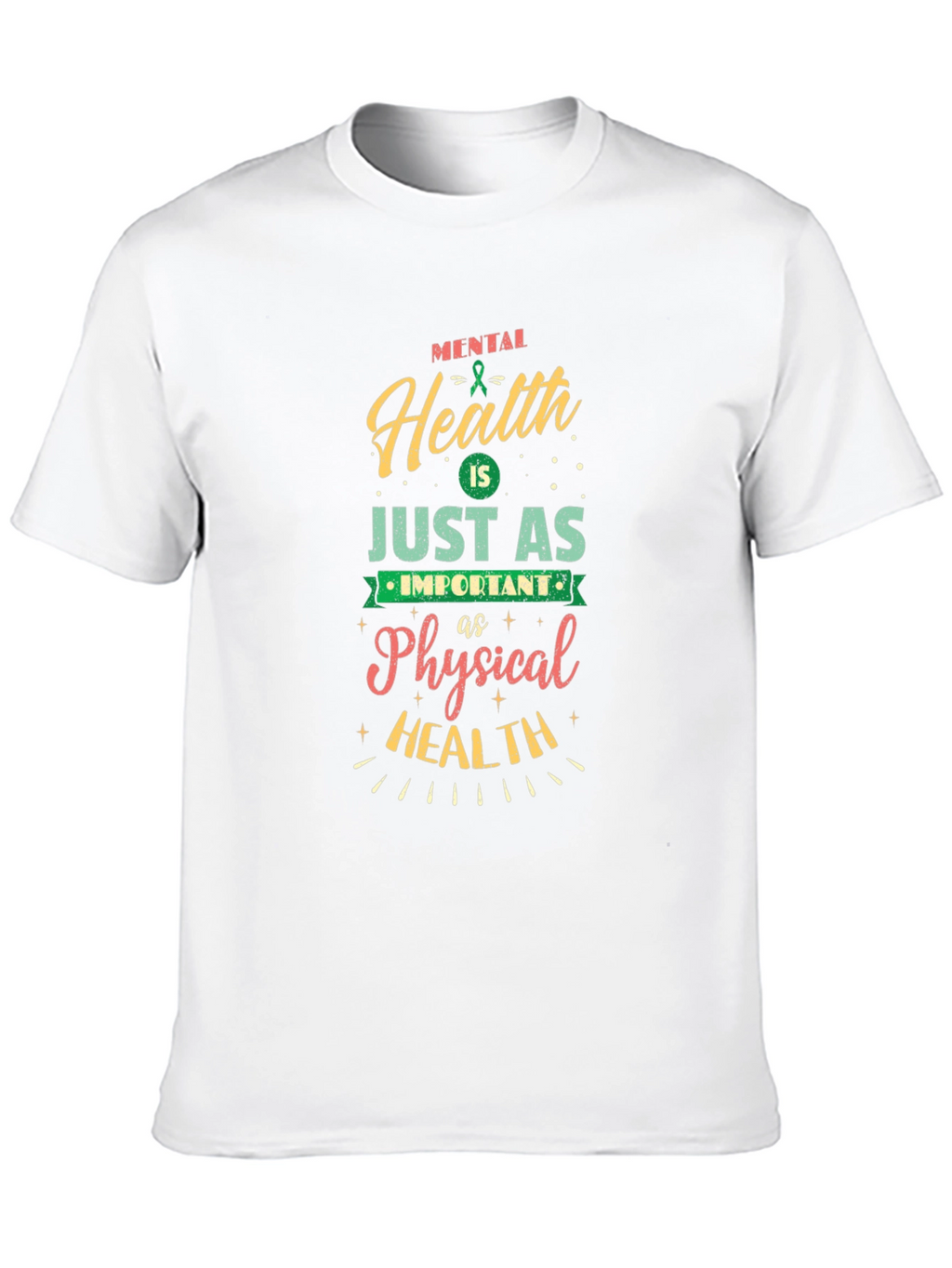 Mental Health Awareness Graphic T-Shirt