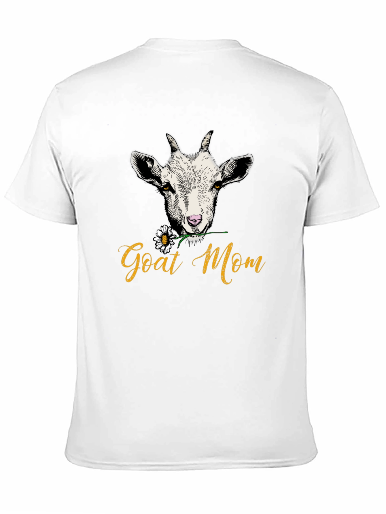 Goat Mom Graphic T-Shirt - Unisex Fit