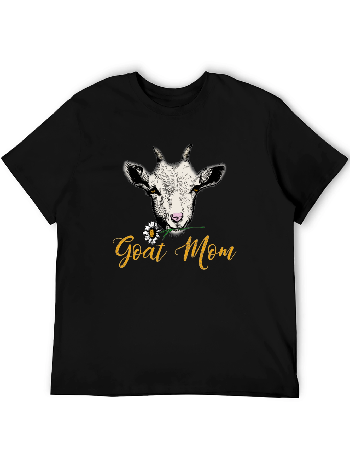 Goat Mom Graphic T-Shirt - Unisex Fit