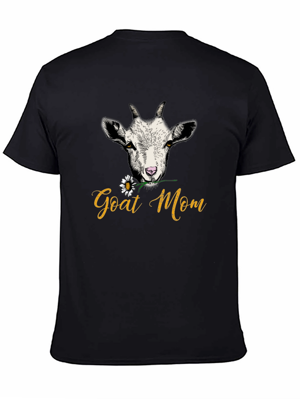 Goat Mom Graphic T-Shirt - Unisex Fit