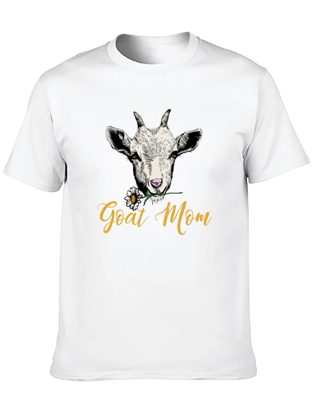 Goat Mom Graphic T-Shirt - Unisex Fit