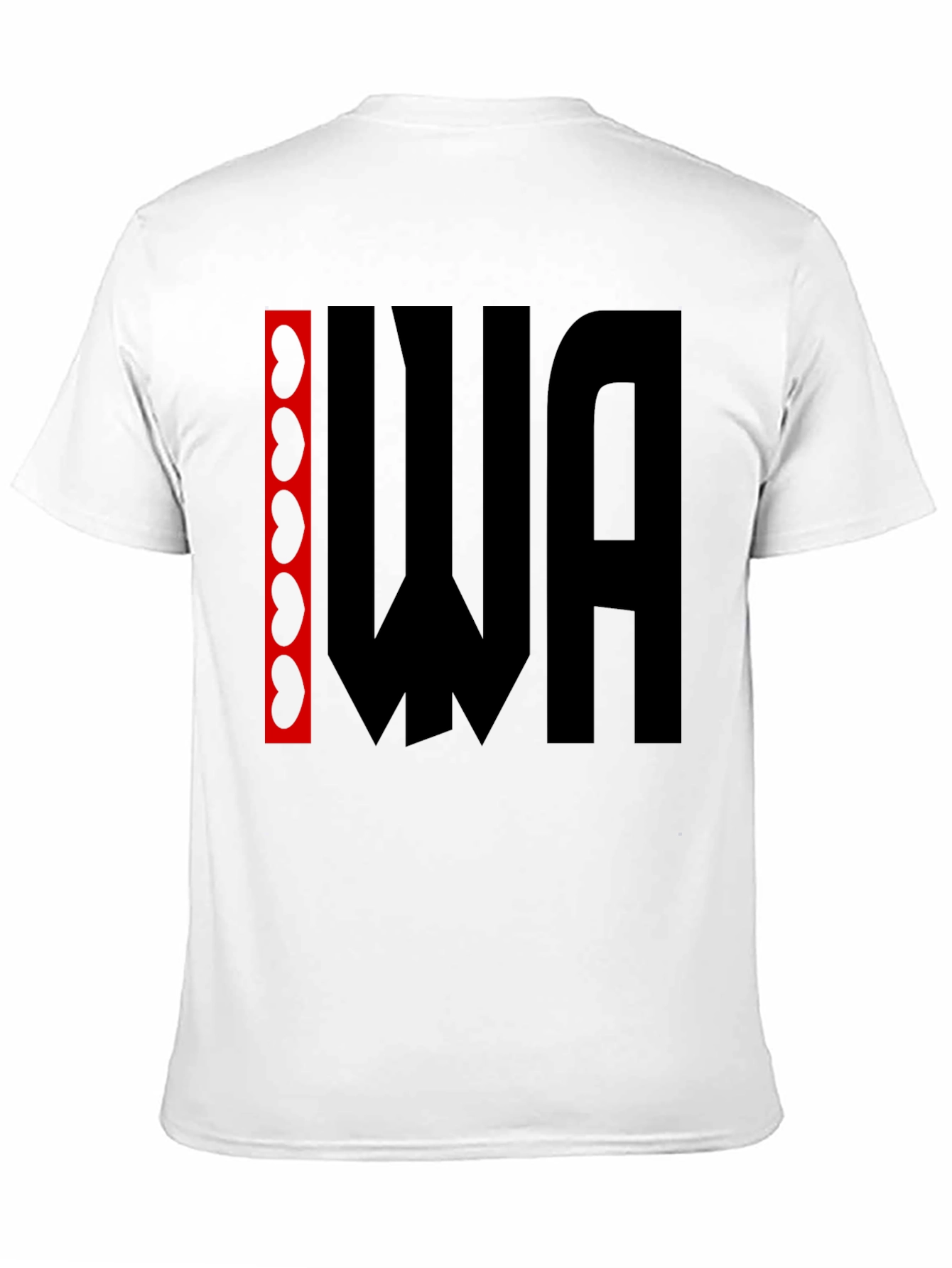 Kidney WA Graphic Tee - Black Cotton T-Shirt