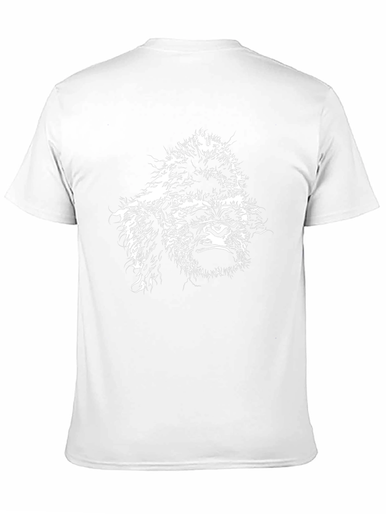 Gorilla Graphic Tee - Black Cotton T-Shirt
