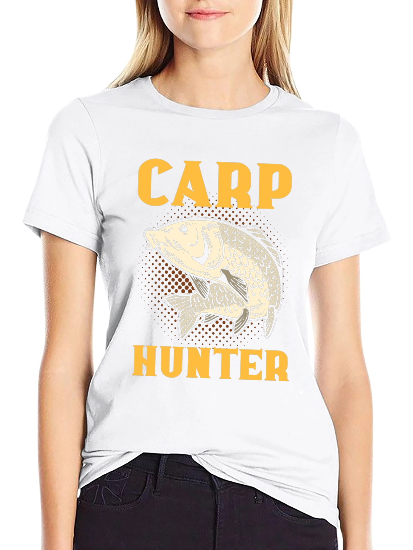 Carp Hunter Graphic Tee - Fishing Enthusiast T-Shirt