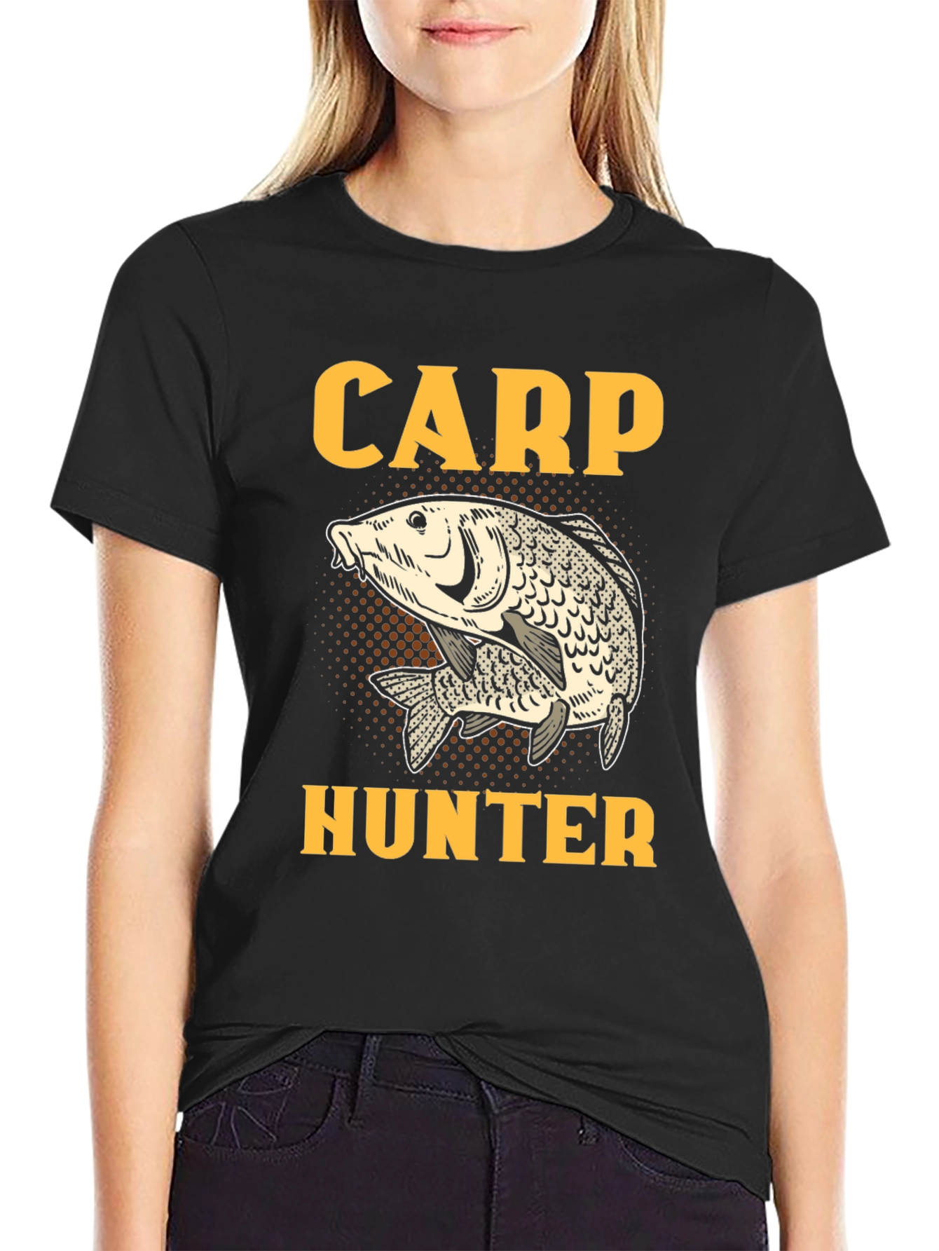 Carp Hunter Graphic Tee - Fishing Enthusiast T-Shirt