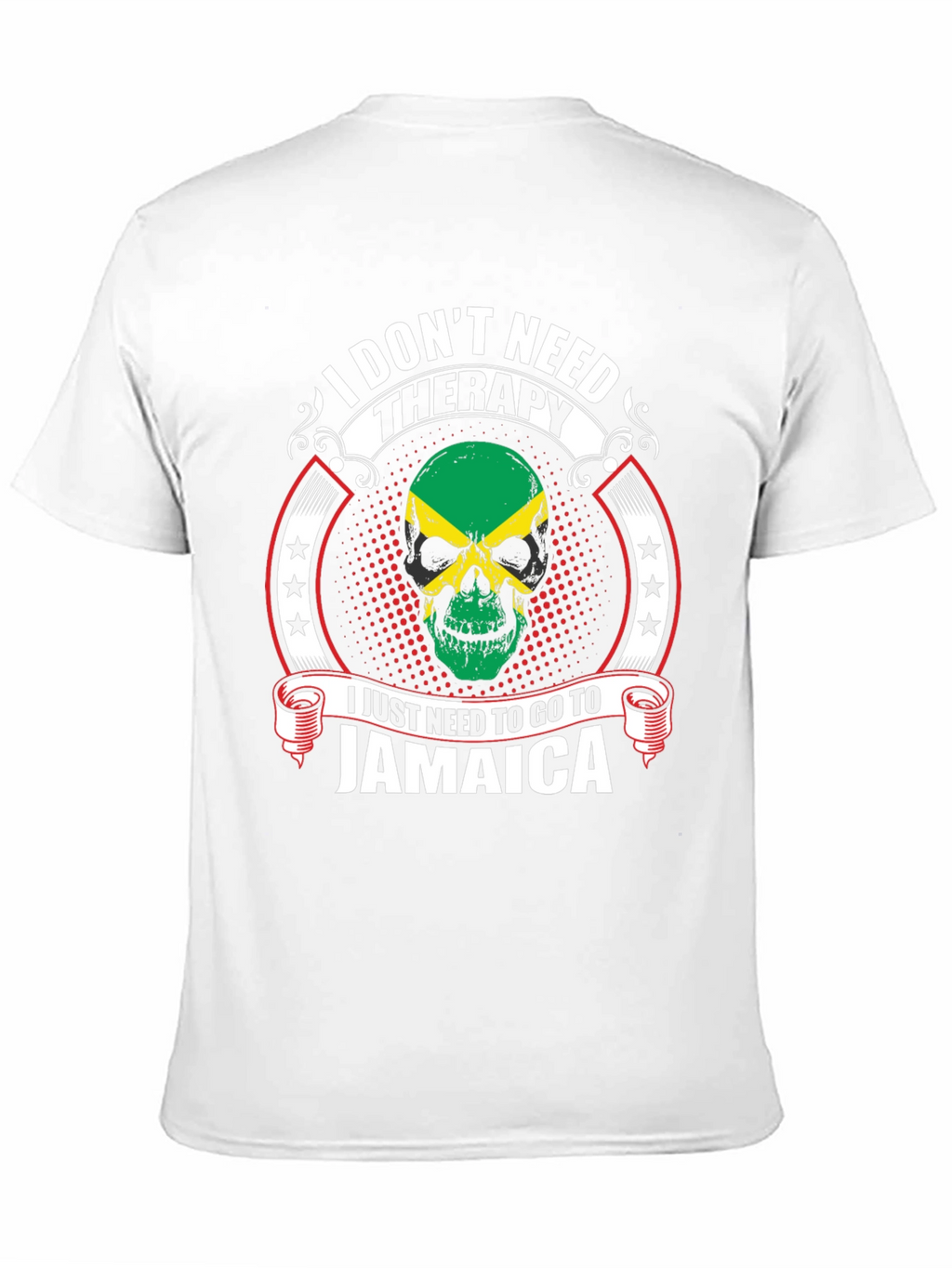 Jamaica Therapy Graphic T-Shirt - Caribbean Vacation Tee