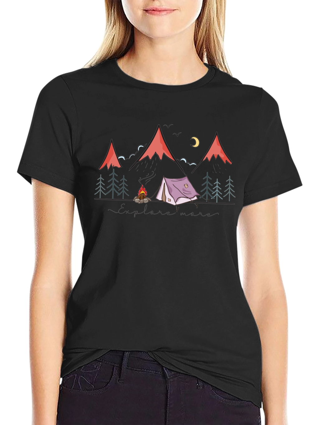 Camping Adventure Graphic Tee