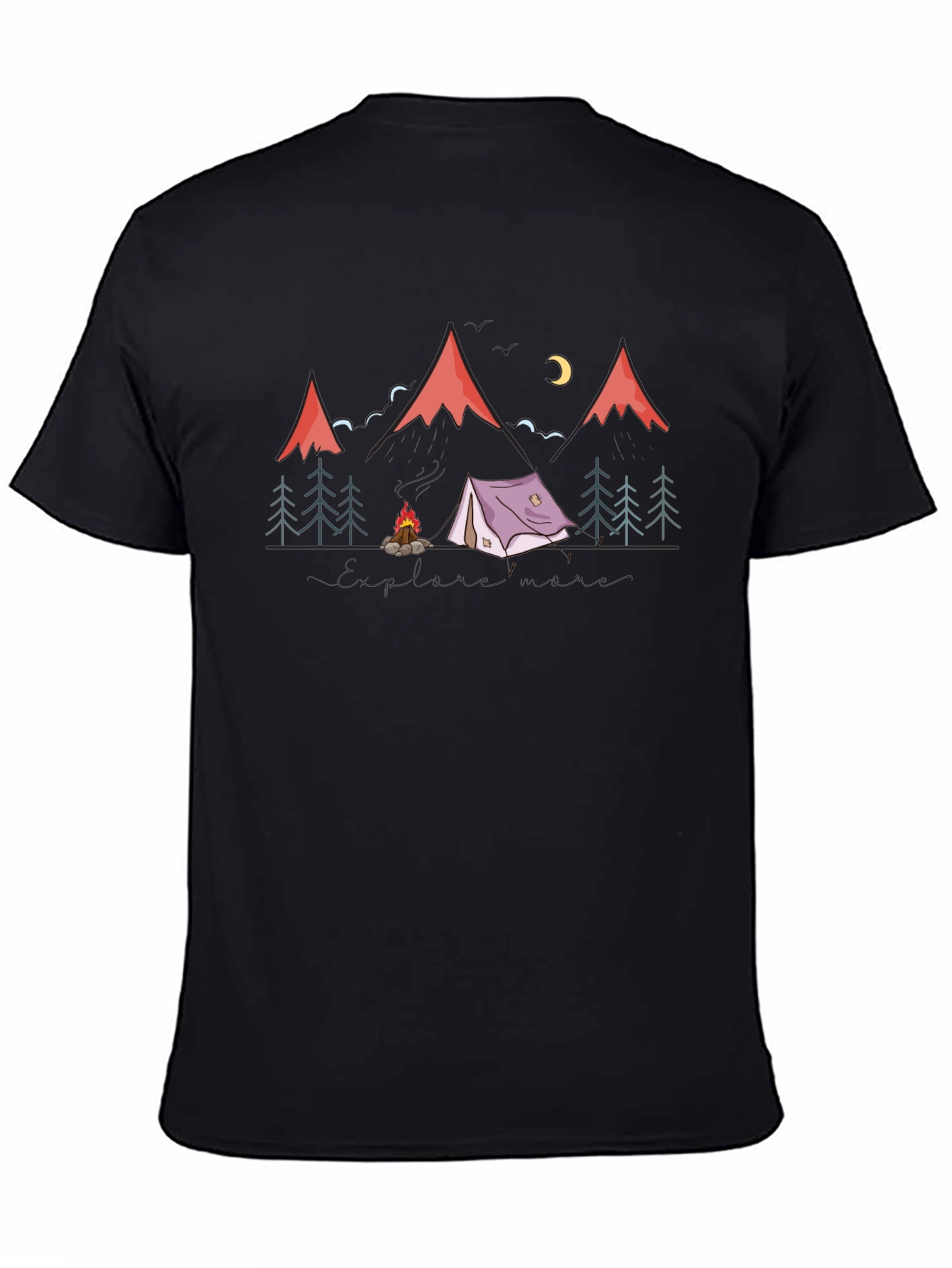 Camping Adventure Graphic Tee