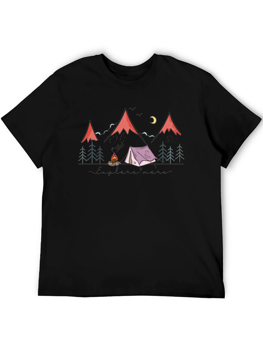 Camping Adventure Graphic Tee