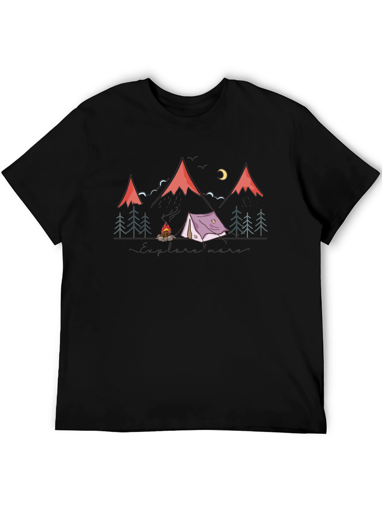 Camping Adventure Graphic Tee