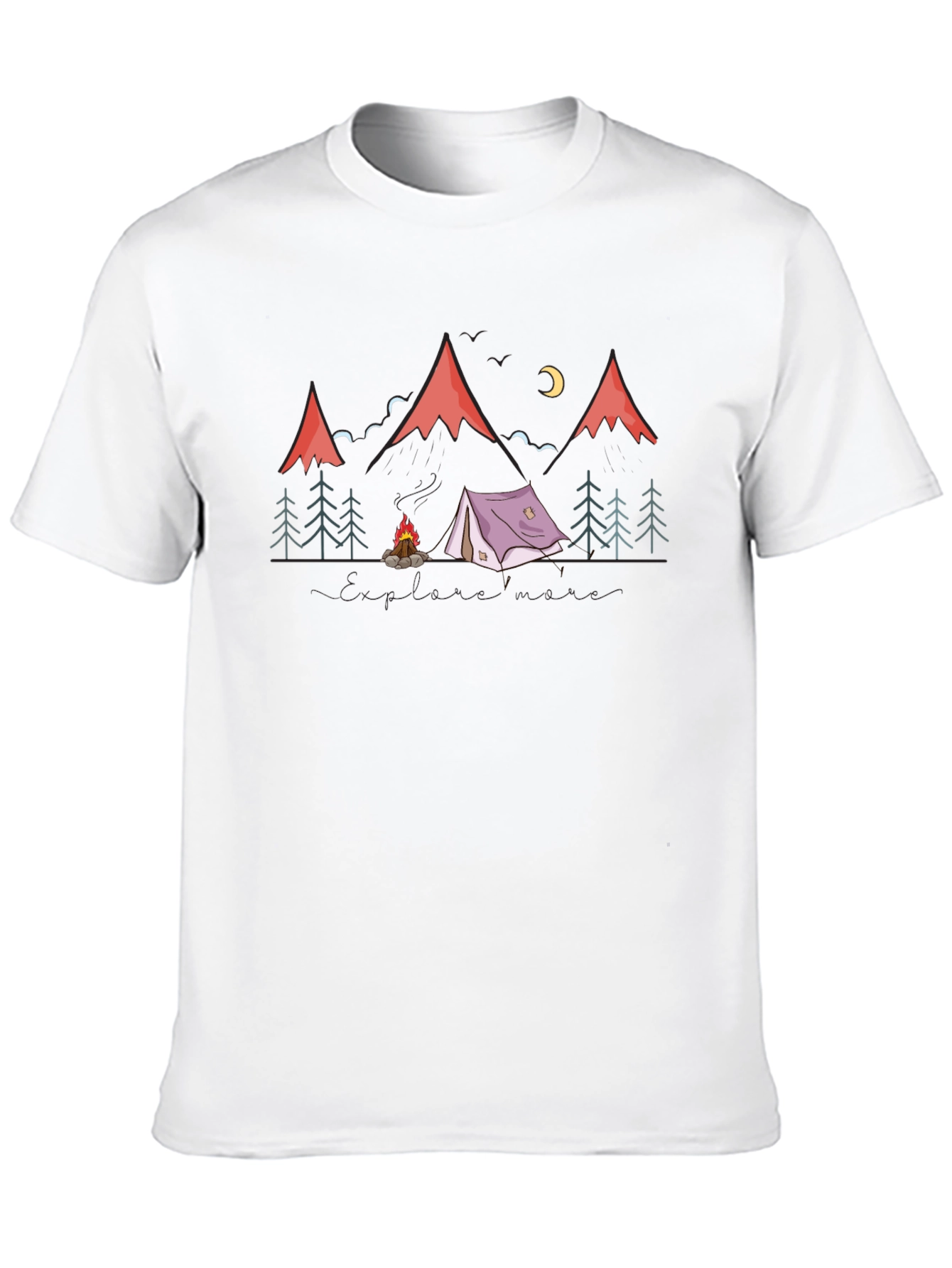 Camping Adventure Graphic Tee