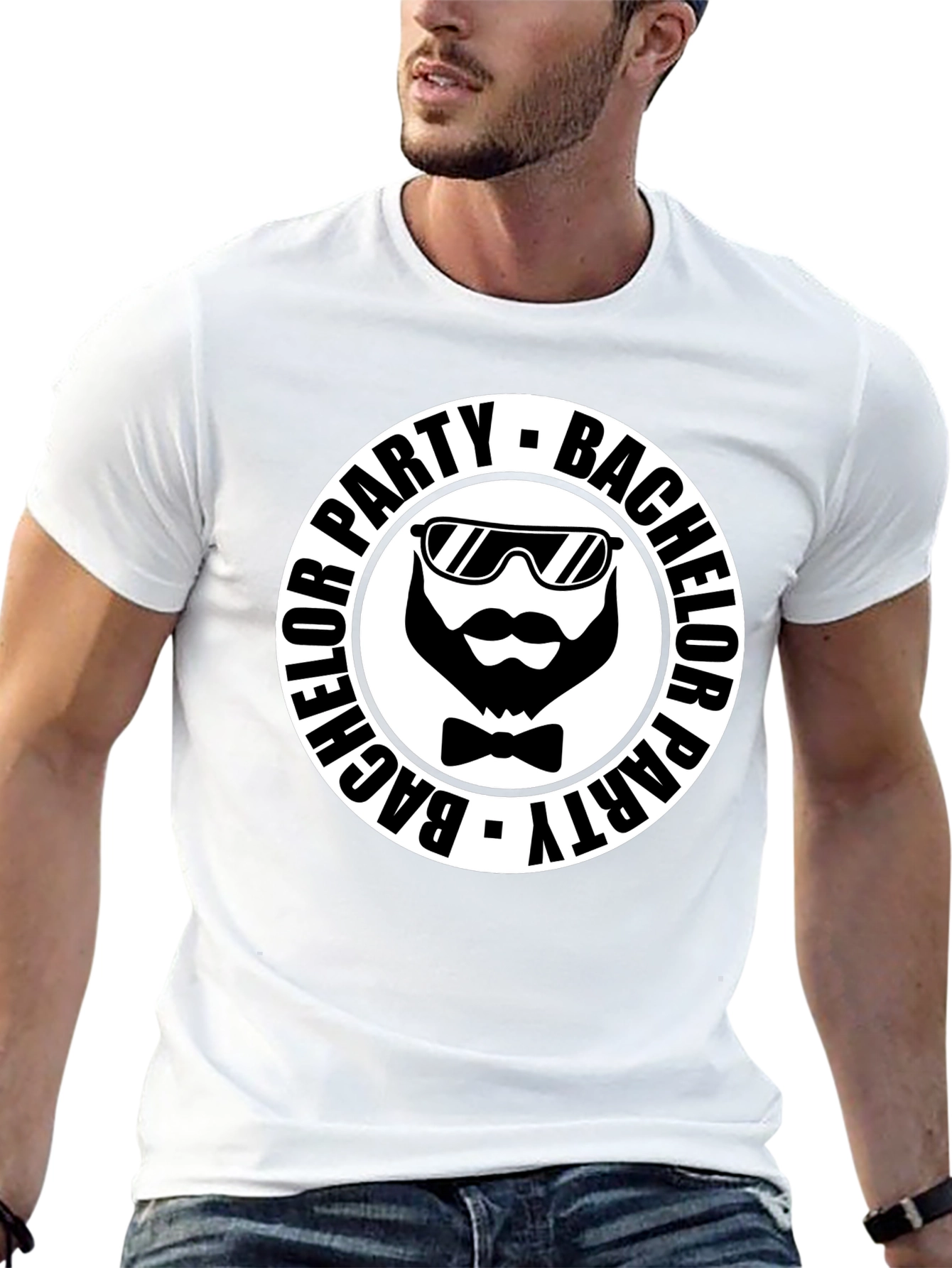 Bachelor Party Graphic T-Shirt - Groom Crew Apparel