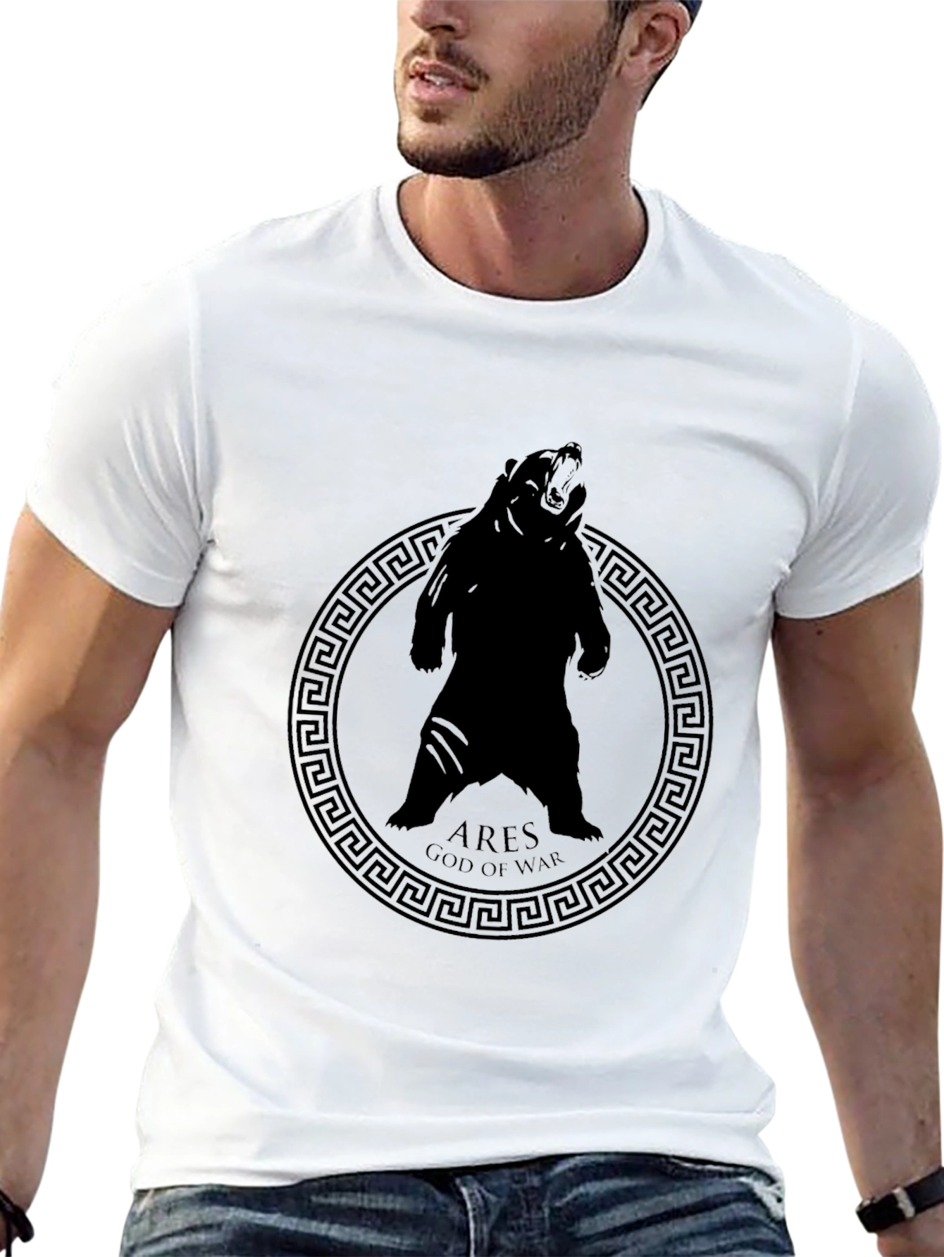 Ares God of War Black T-Shirt