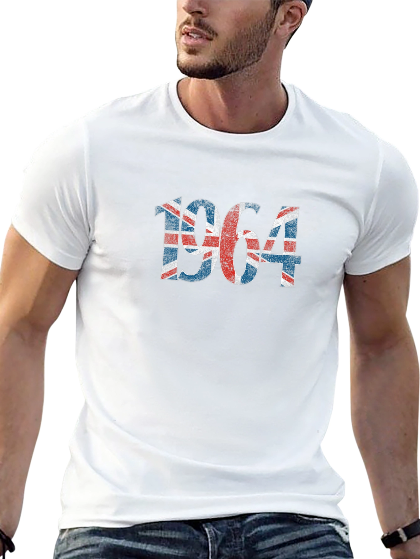1964 Union Jack Graphic T-Shirt