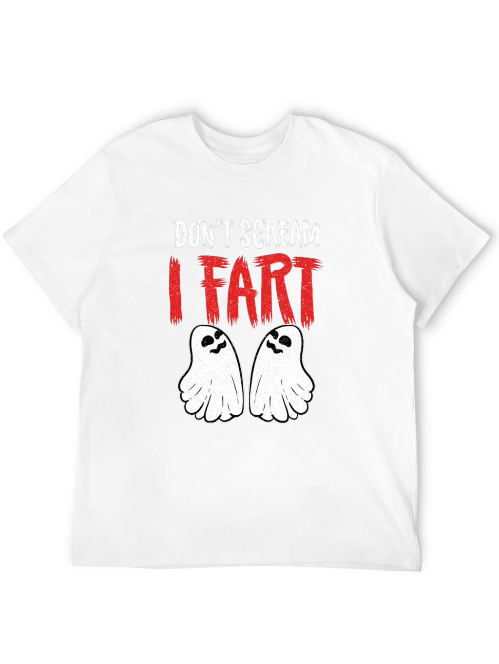 Dont Scream I Fart Halloween Graphic Tee