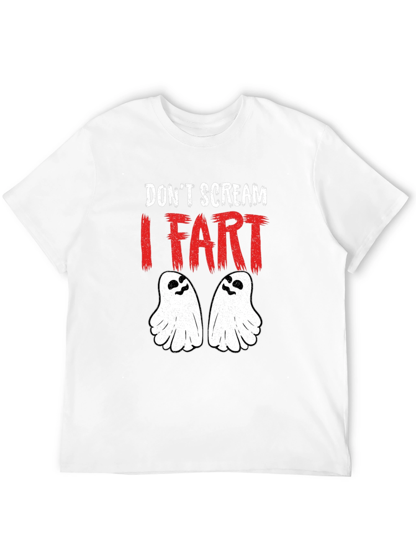 Dont Scream I Fart Halloween Graphic Tee