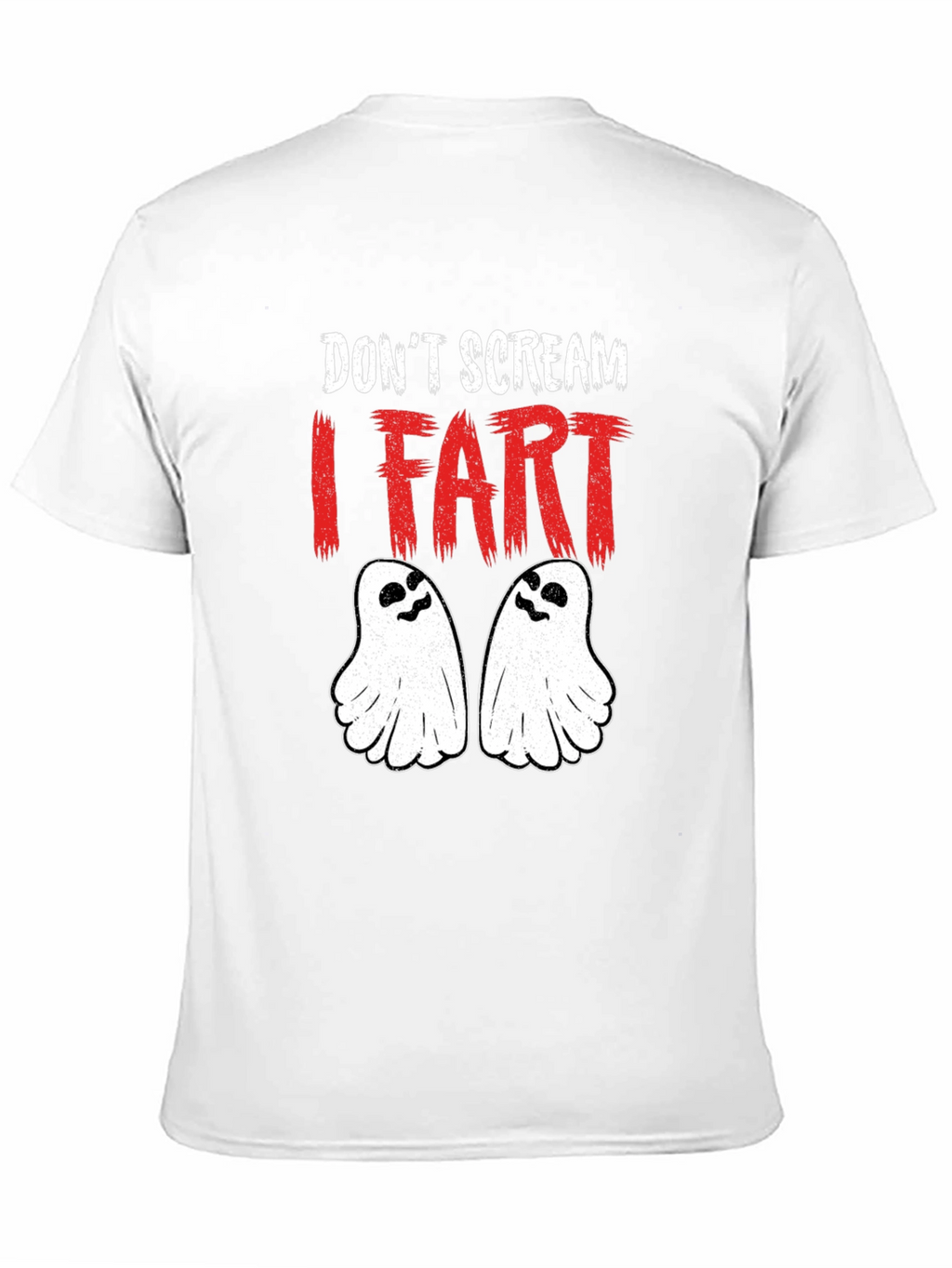 Dont Scream I Fart Halloween Graphic Tee