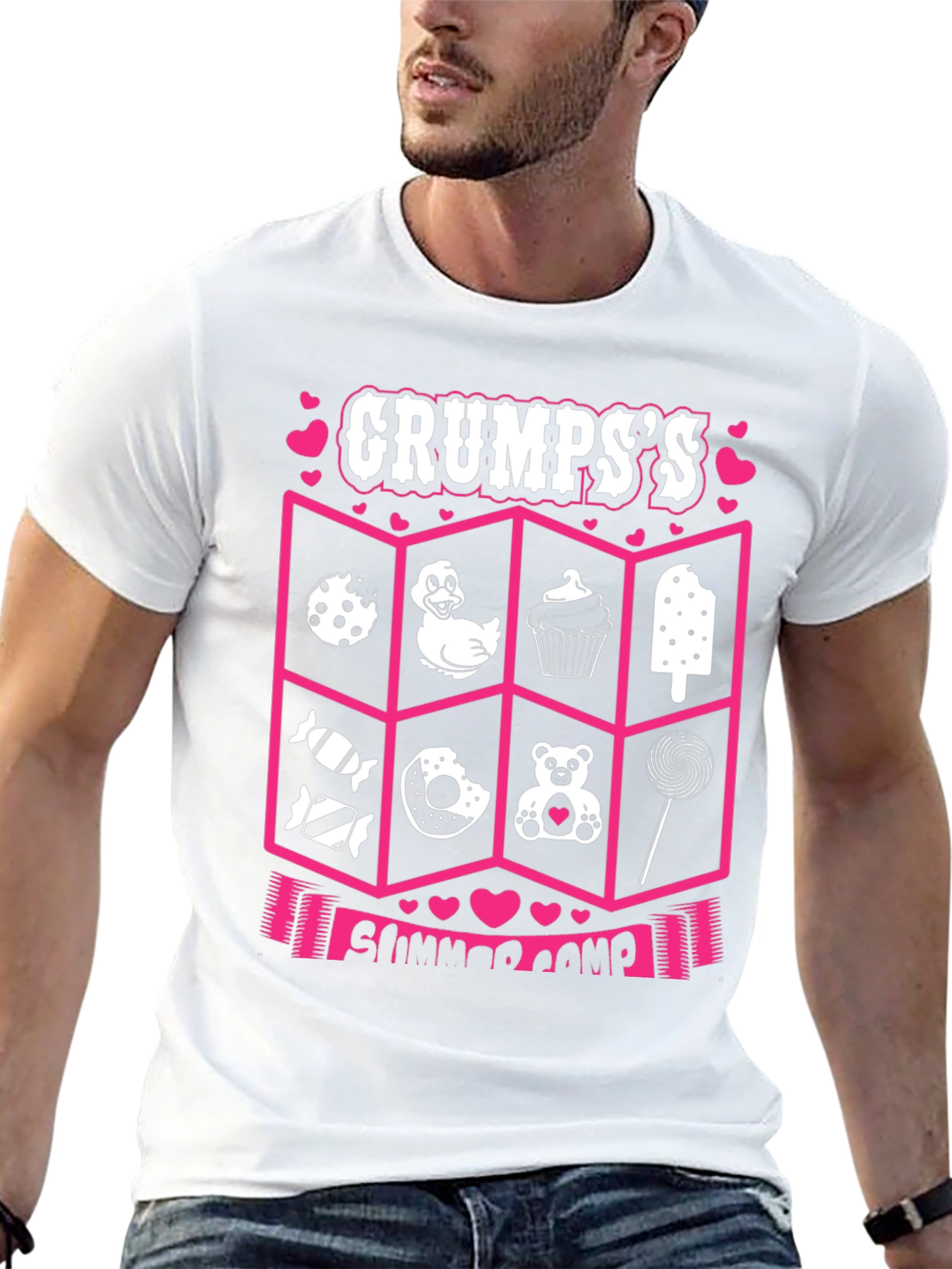 Grumps Summer Camp Graphic T-Shirt