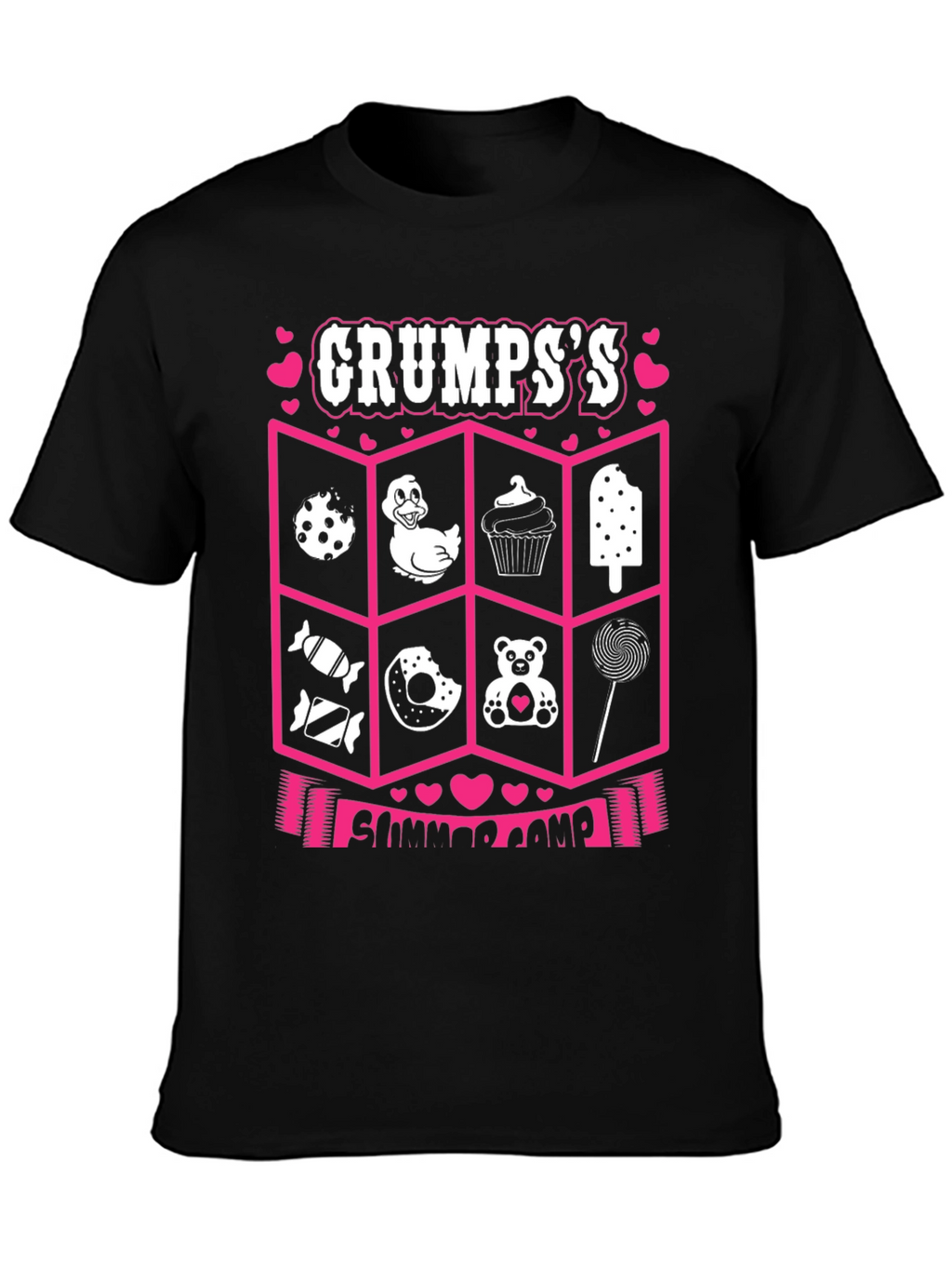 Grumps Summer Camp Graphic T-Shirt