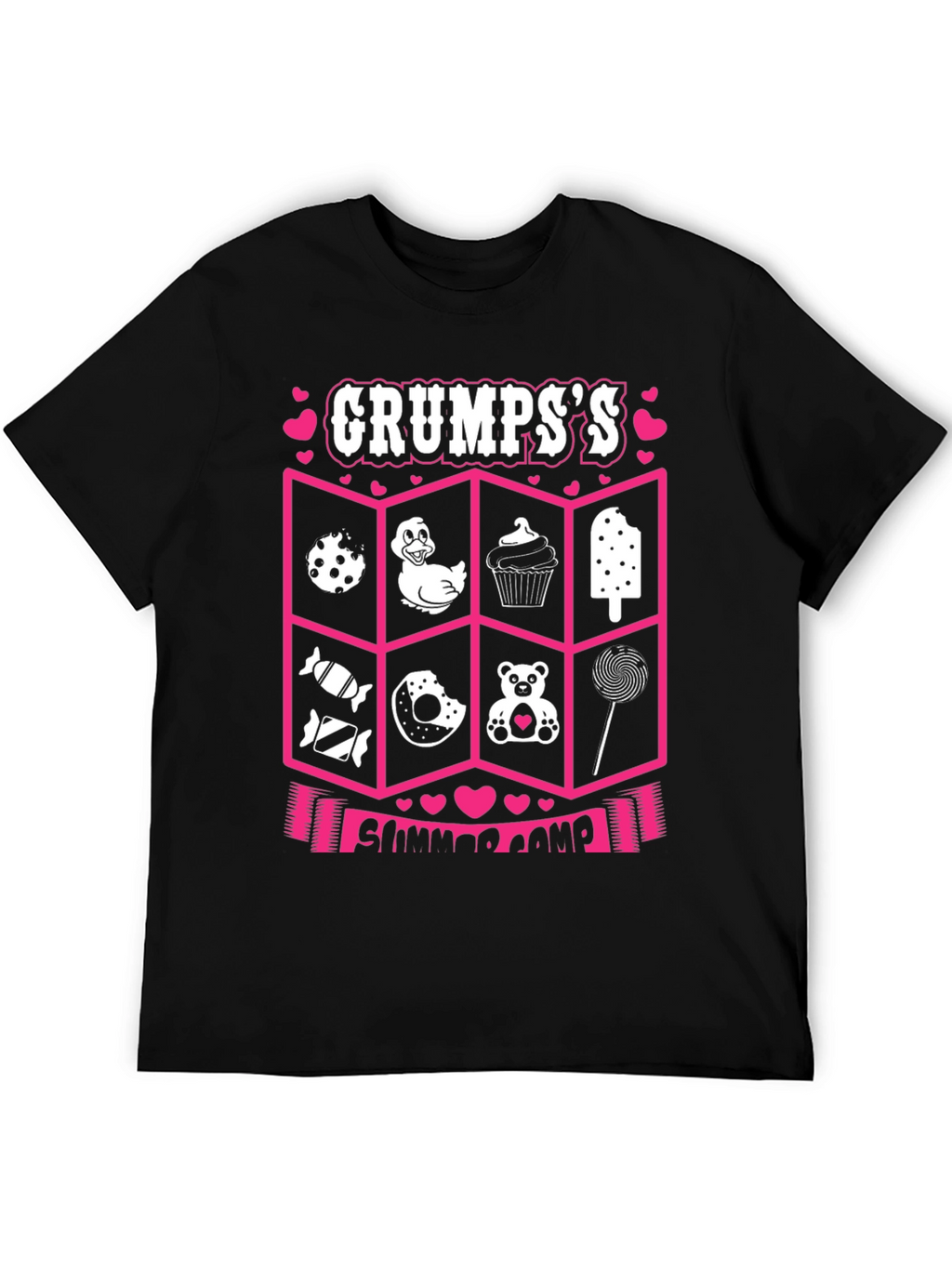 Grumps Summer Camp Graphic T-Shirt