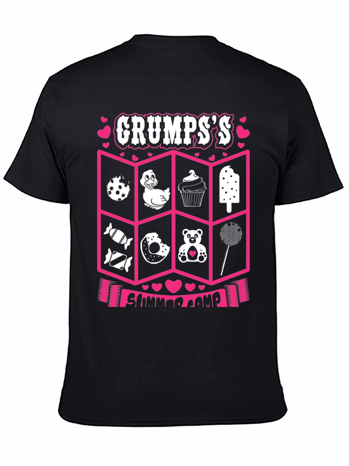 Grumps Summer Camp Graphic T-Shirt