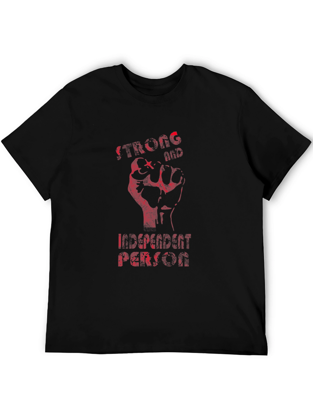 Strong Independent Person Graphic Tee