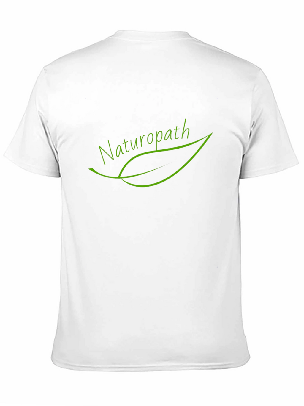 Naturopath Leaf Graphic Black T-Shirt
