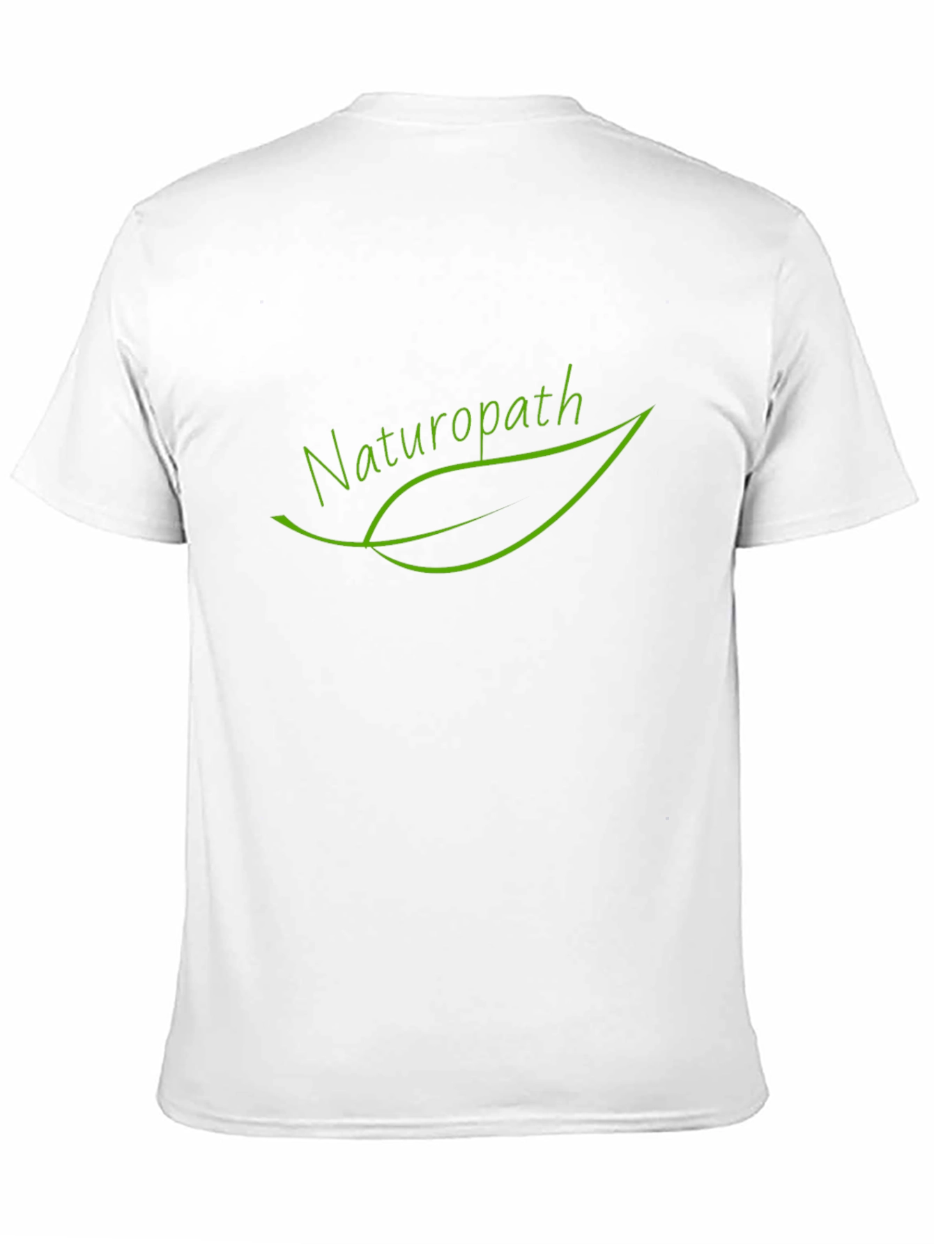 Naturopath Leaf Graphic Black T-Shirt