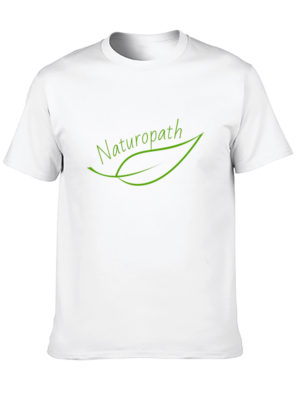 Naturopath Leaf Graphic Black T-Shirt