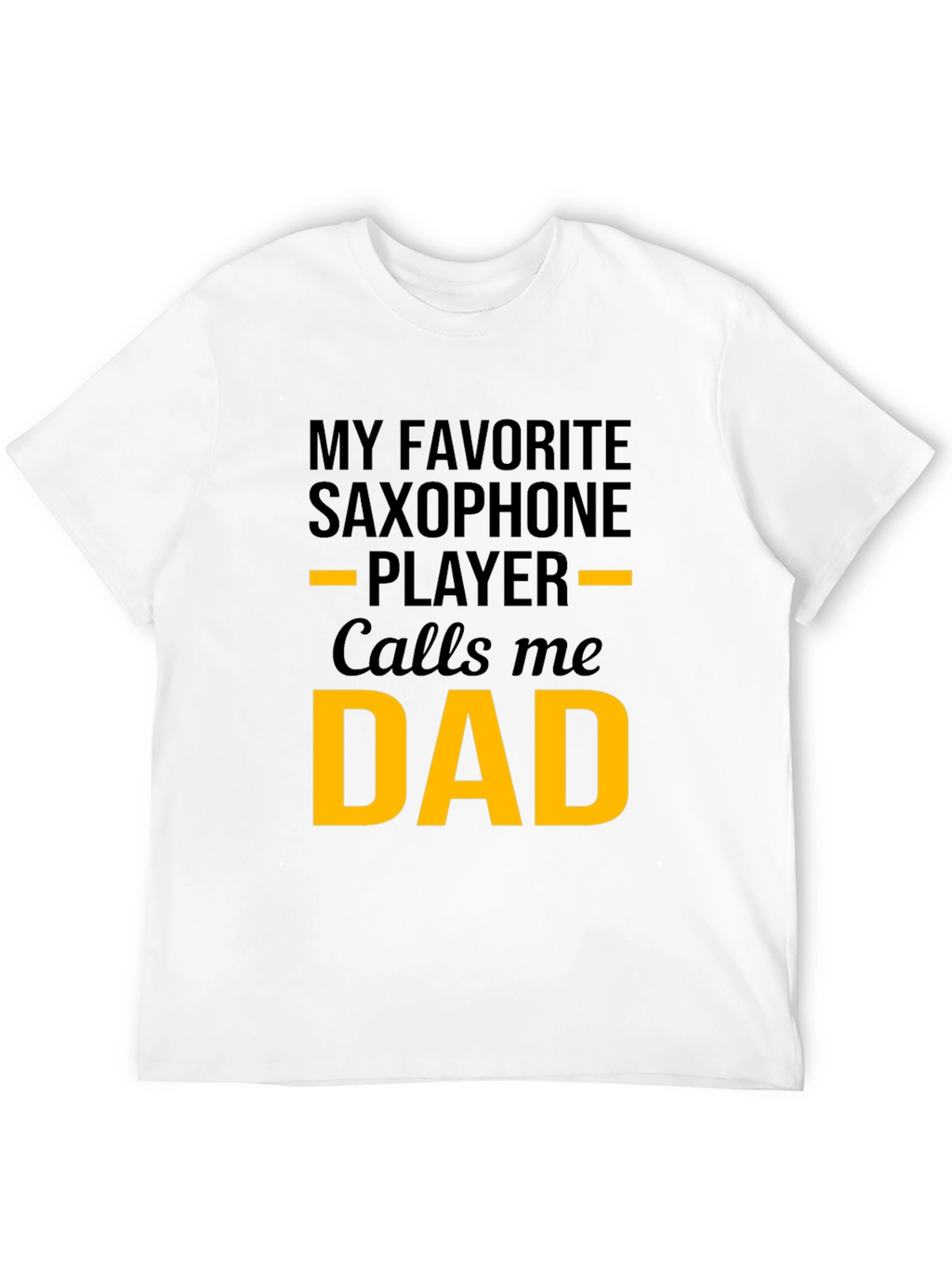 Saxophone Dad Graphic T-Shirt