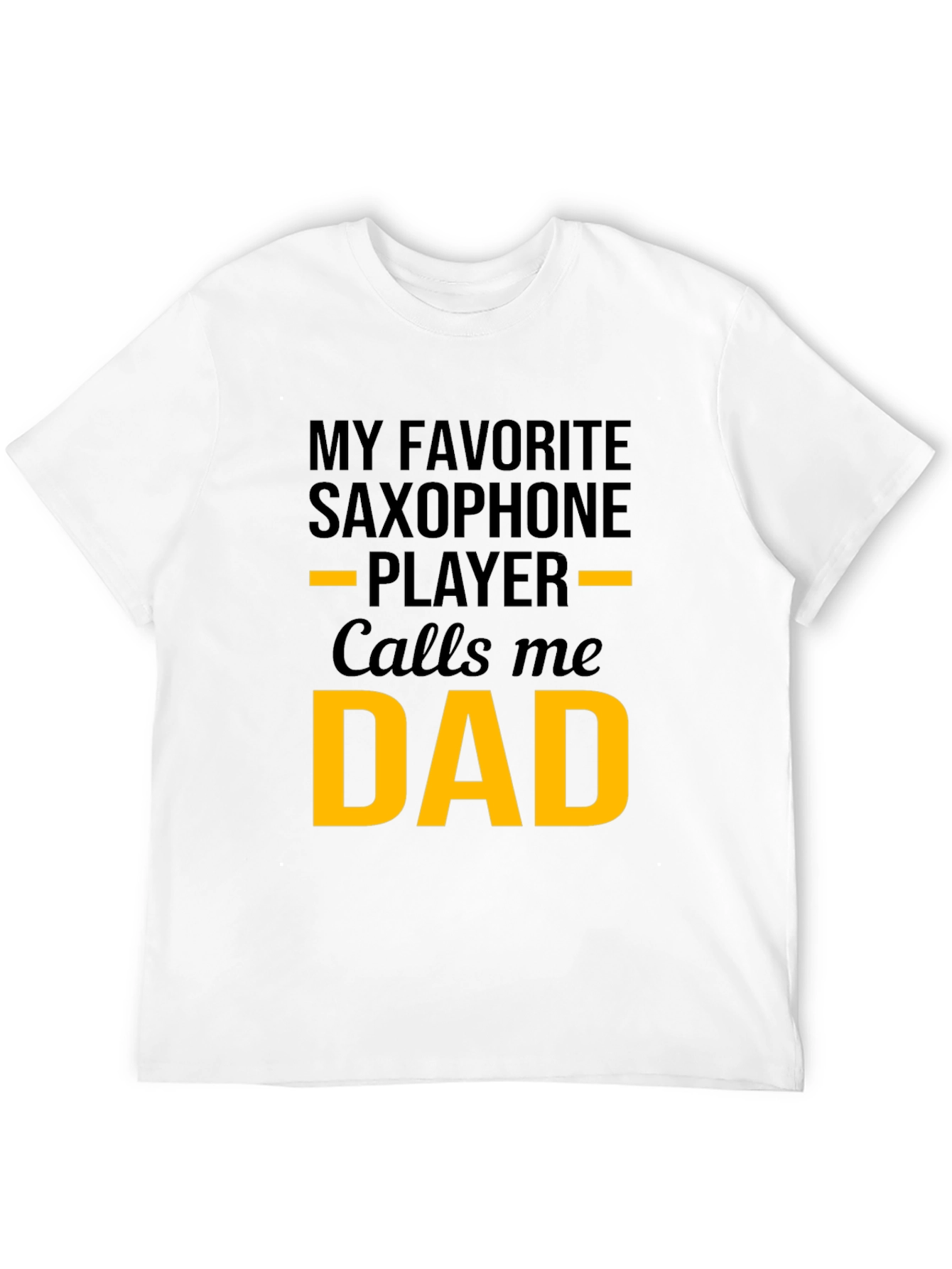 Saxophone Dad Graphic T-Shirt