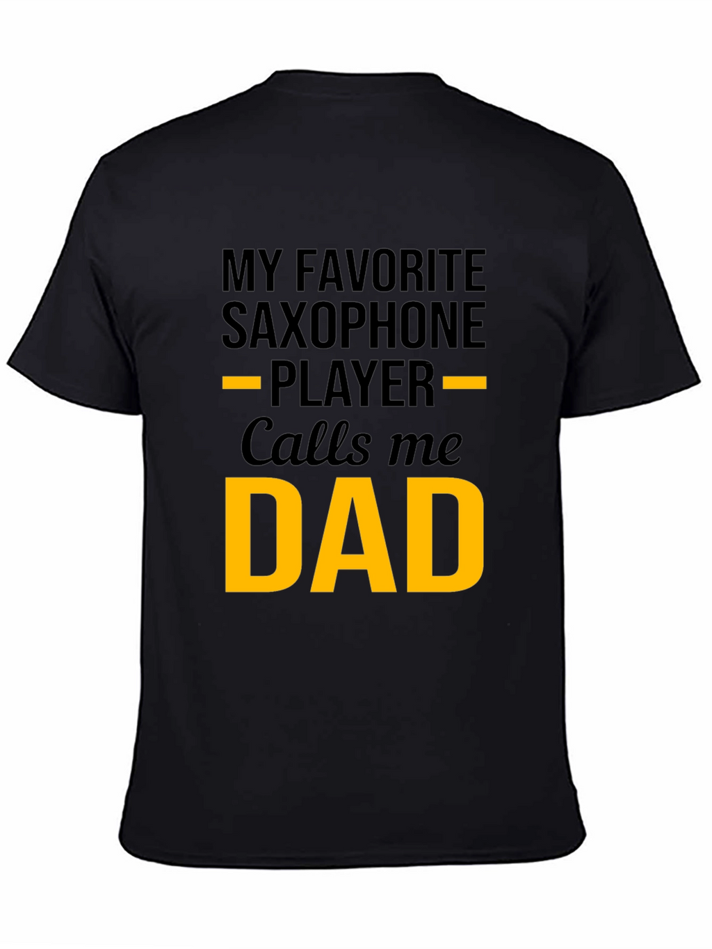Saxophone Dad Graphic T-Shirt