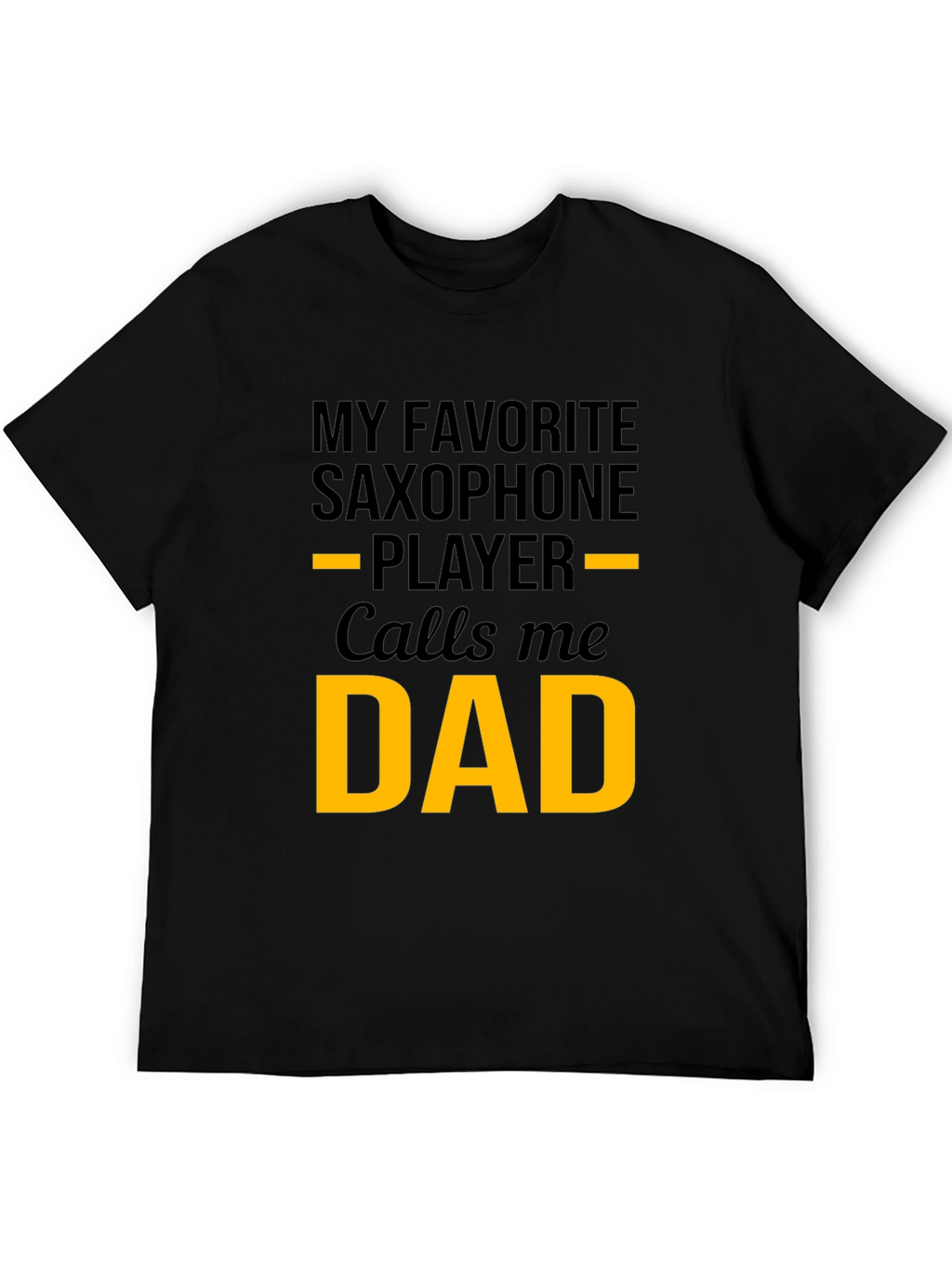 Saxophone Dad Graphic T-Shirt