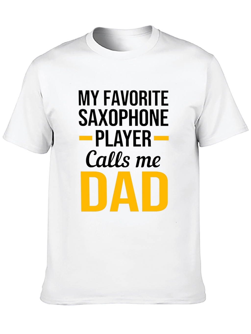 Saxophone Dad Graphic T-Shirt