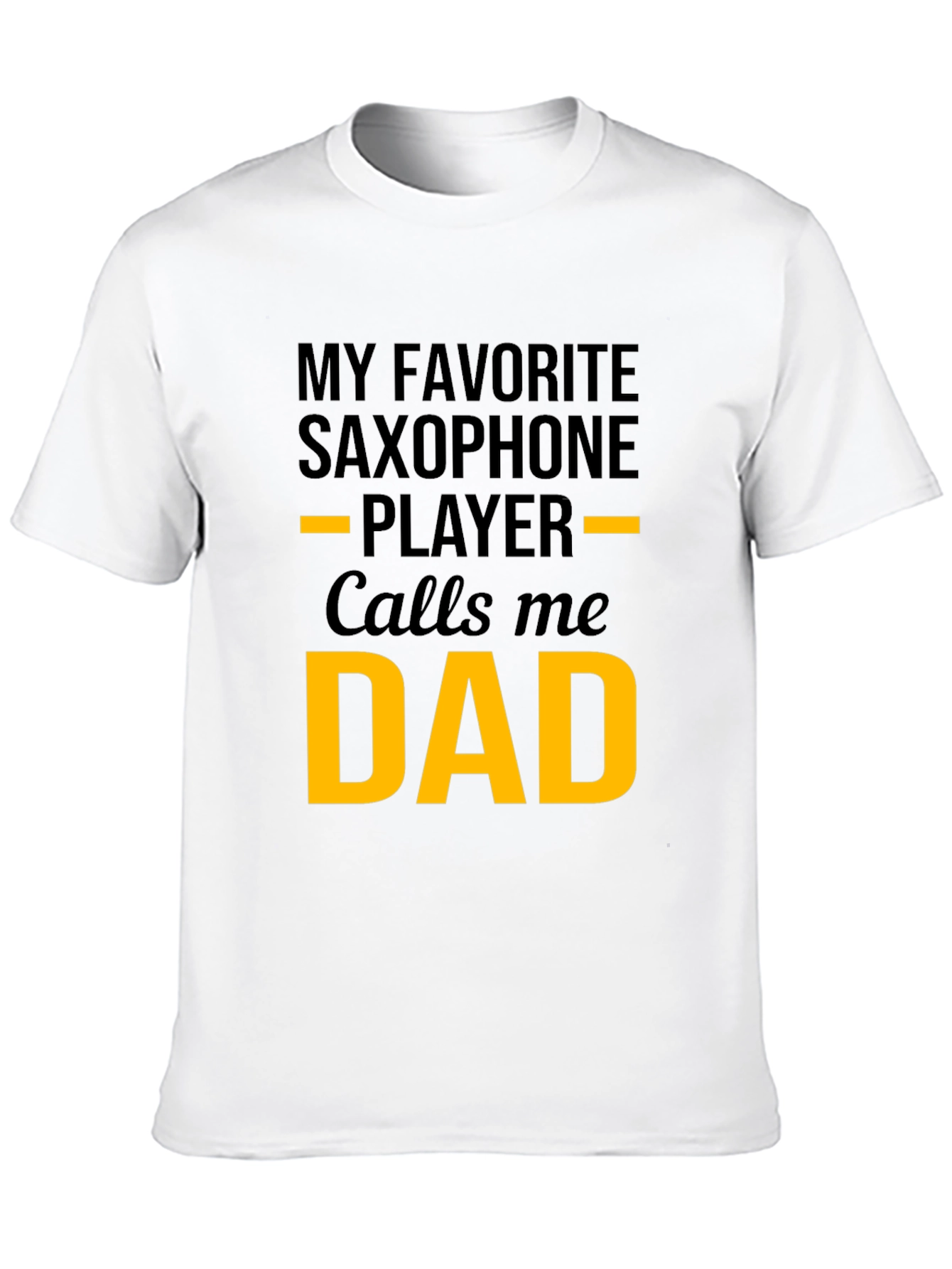 Saxophone Dad Graphic T-Shirt